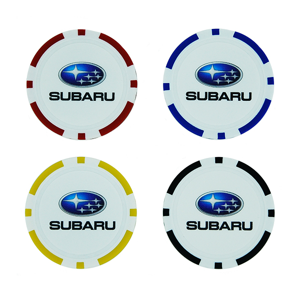 SUBARU GOLF チップマーカー(4枚セット)