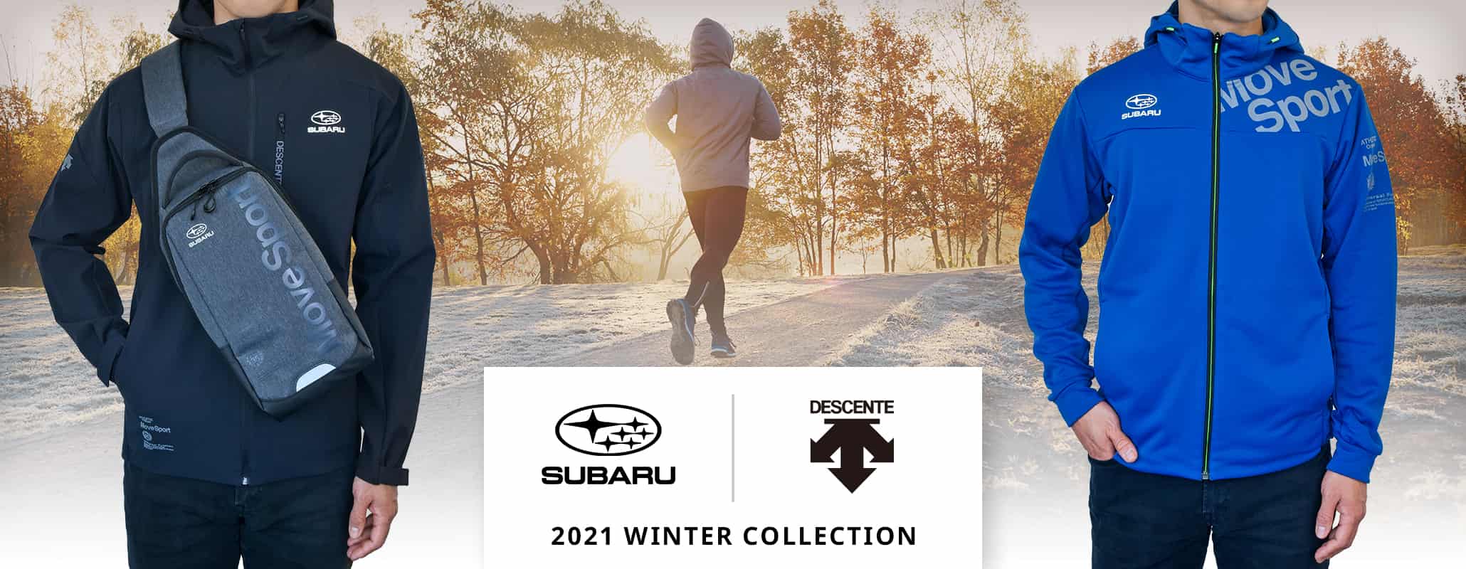 SUBARU×DESCENTE 2021 Winter Collection！